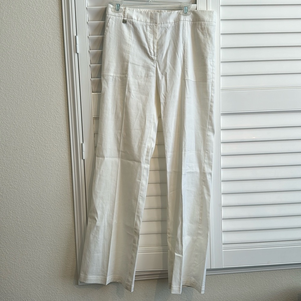BCBG wide leg linen pants